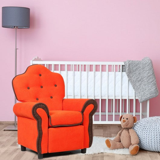 Living Room Kids Sofa-Orange