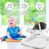 2-in-1 Foldable Baby Walker with Adjustable Heights
