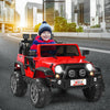 12V 2 Seater Kids Ride On Car w/ Storage Room-Red