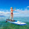 10.6' Inflatable Adjustable Paddle Board with Carry Bag 