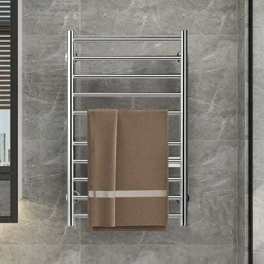 10-bar Electric Stainless Steel Towel Warmer