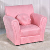 Living Room Armrest Chair Couch Kids Sofa w/ Pillow-Pink