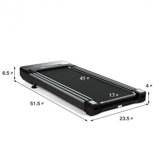 1 HP Walking Treadmill with Remote Controller