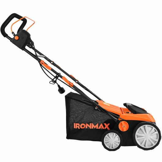 13Amp Corded Scarifier 15€� Electric Lawn Dethatcher