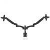 Dual LCD Monitor Spring Arms TV Bracket Desk Mount Stand 2 Screens