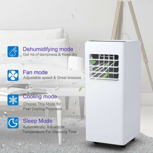12000 BTU Electric Portable Air Cooler Dehumidifier Cool Fan