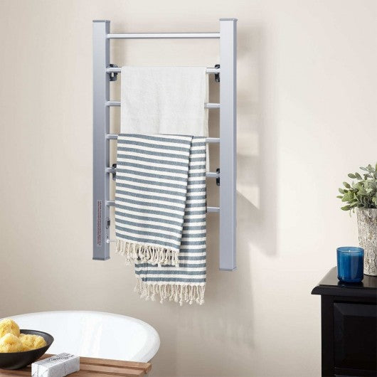 2-in-1 Freestanding Wall Mounted Electric Towel Warmer
