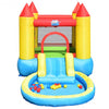 Kids Inflatable Bounce House Castle with Balls Pool & Bag