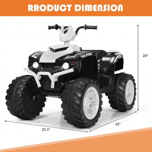 12V Kids 4-Wheeler ATV Quad Ride On Car
