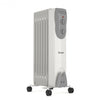 1500W Portable Oil-Filled Radiator Heater with Adjustable Thermostat