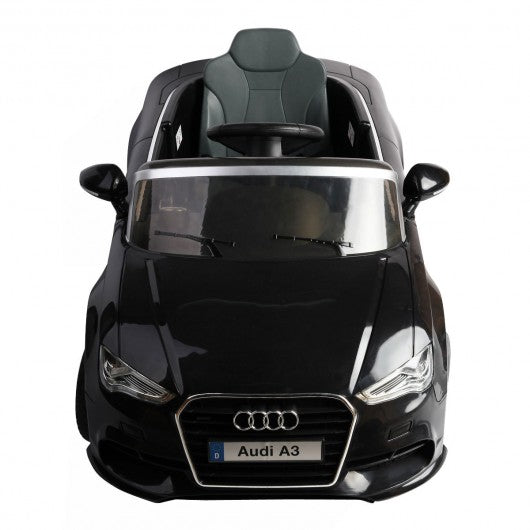 12 V Audi A3 Kids Ride on Car with RC + LED Light + Music