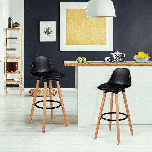2Psc Mid Century Barstool 28.5