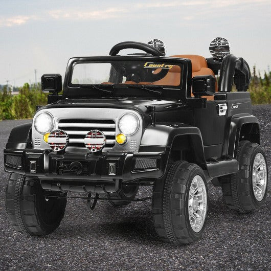 12 V Kids Ride on Truck with MP3 + LED Lights