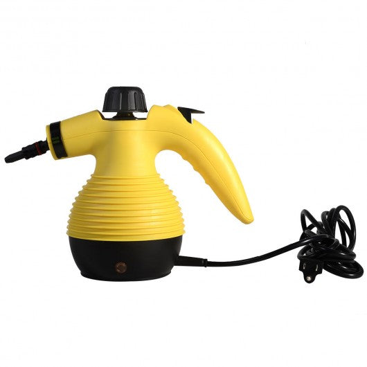 1050W Multi-Purpose Handheld Pressurized Steam Cleaner