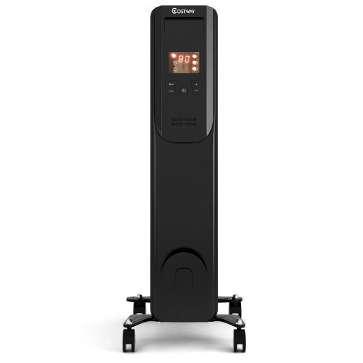 1500W LCD Electric Radiator Heater with Remote Control