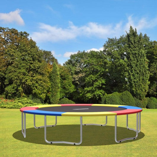 10FT Waterproof Safety Trampoline Bounce Frame Spring Coverulticolor