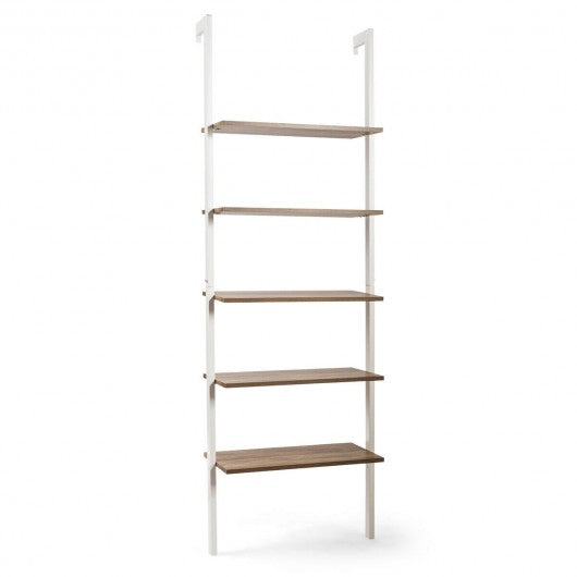 5-Tier Metal Frame Ladder Shelf