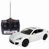 1:14 Porsche Electric Radio Remote Control Car with Lights-White