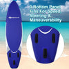 11' Adjustable Inflatable Stand up Paddle SUP Surfboard with Bag