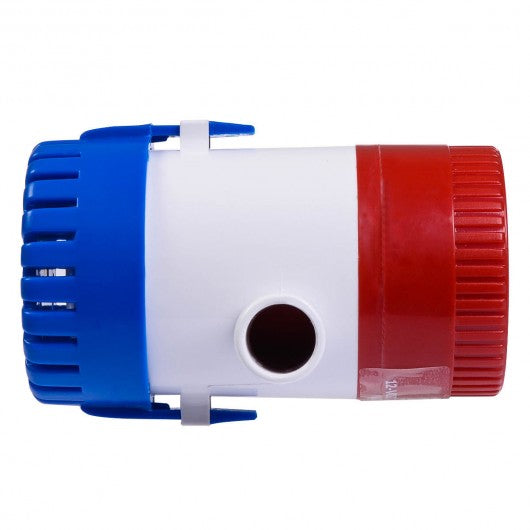 12V 2.0A 500 GPH Electric Bilge Pump Marine Boat Yacht Submersible 3/4