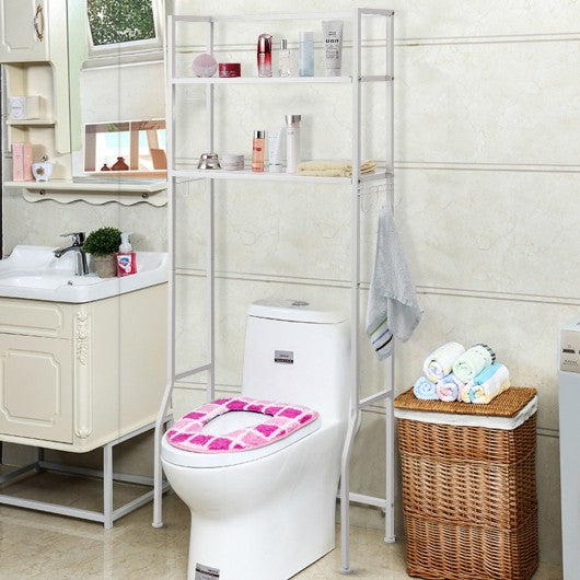 2 Tire Space Saver Storage Rack for Bathroom