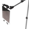 Universal Adjustable Rotating IPAD/Tablet PC Holder Floor Mount Stand -silver