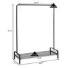 Industrial Heavy Duty Metal Floor Garment Rack