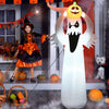 6FT Halloween Inflatable Blow Up Ghost with LED Lights