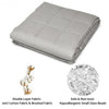 22 lbs Weighted Blankets 100% Cotton with Glass Beads