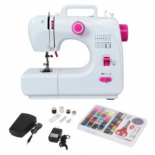 2-Speed Multi-function Fashion Portable Sewing Machine