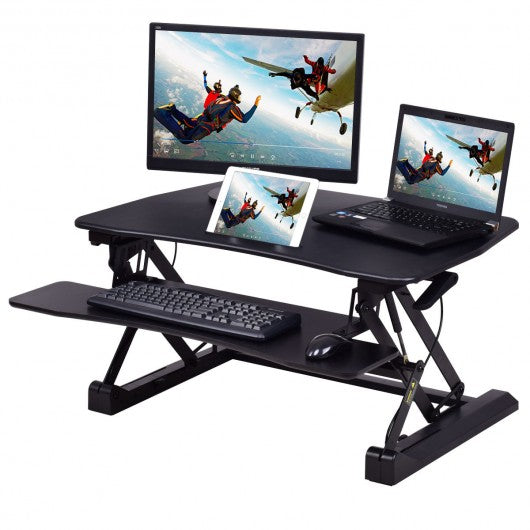 Height Adjustable Ergonomic Computer Standing Desk