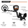 High Accuracy Metal Detector with Back-Lit LCD Display