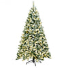 6 ft Preit Premium Snow Flocked Hinged Artificial Christmas Tree
