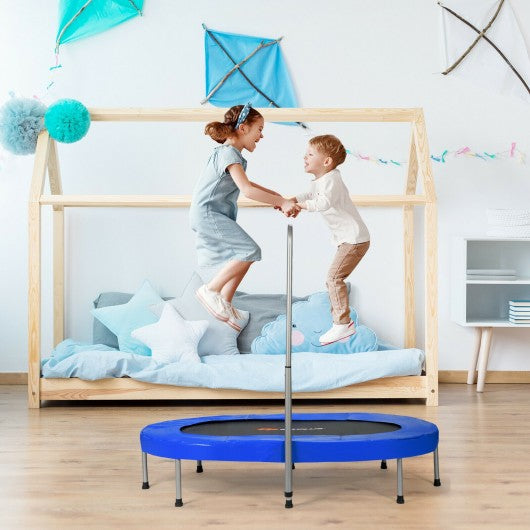 Foldable Double Mini Kids Fitness Rebounder Trampoline