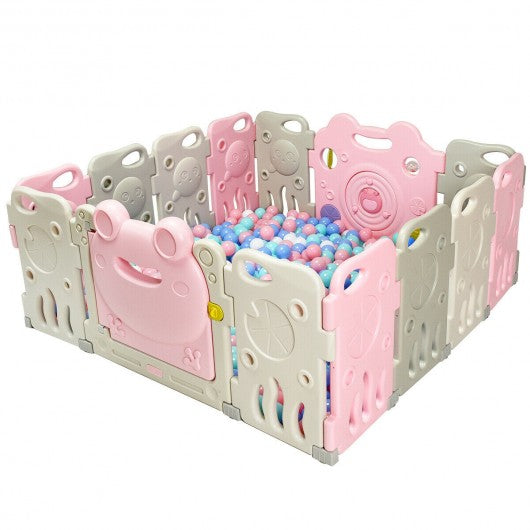 Baby Playpen Activity Center Safety Play Yard Cute Frog