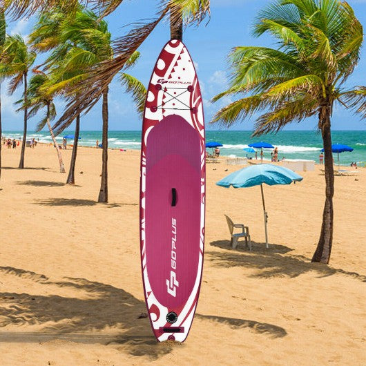 11' Inflatable Adjustable Paddle Board with Carry Bag