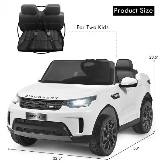 12V Licensed 2-Seater Land Rover Kid Ride On Car
