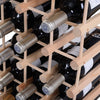 Wooden Wine Holder Bottle Rack for 40 Bottles