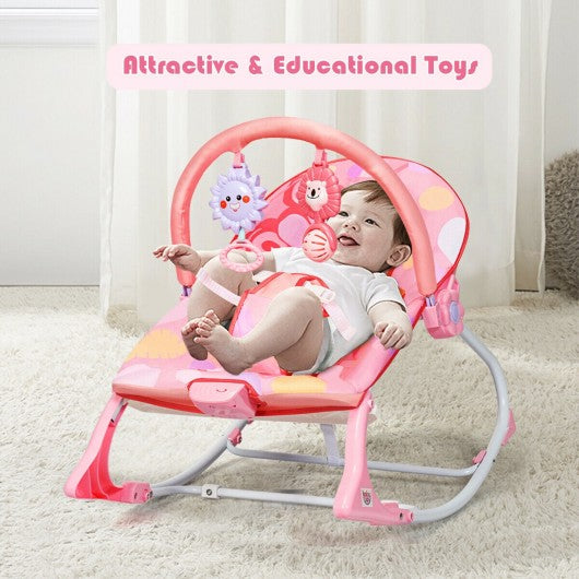 Adjustable Toddler Swing Bouncer & Rocker