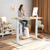Adjustable Electric Stand Up Desk Frame-White
