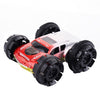Double Sided Electric Remote Control Stunt Car-Red