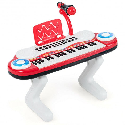 37 Key Kids Electronic Piano Keyboard Playset