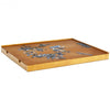 1500 Pcs Wooden Jigsaw Puzzle Table with 4 Drawers-Wood
