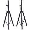 Pair of Tripod Speaker Stands with Carry Bag & Cables
