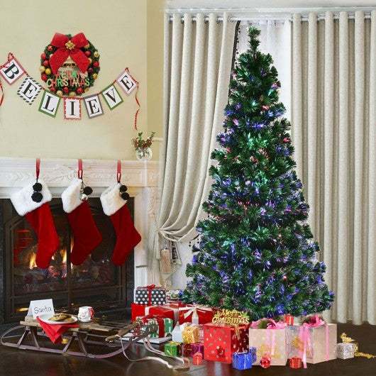 3' / 4' / 5' / 6' Fiber Optic Artificial PVC Christmas Tree