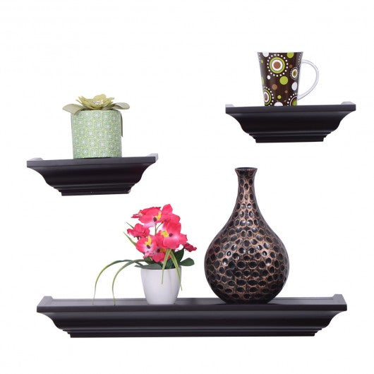 A Set of 3 Fireplace Mantel Shelf