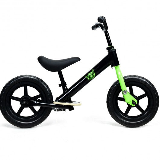12€� Kids No Pedal Balance Bike with Adjustable Seat