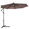10' Hanging Umbrella Patio Sun Shade Offset Outdoor Market without Weight Base