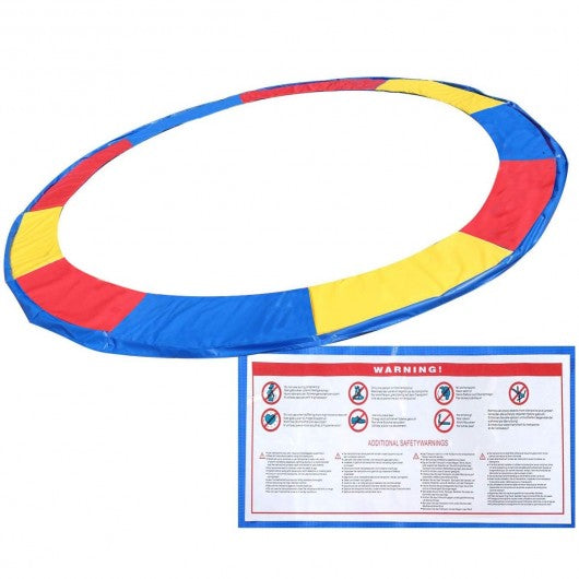 Colorful Safety Round Spring Pad Replacement Cover for 12' Trampoline