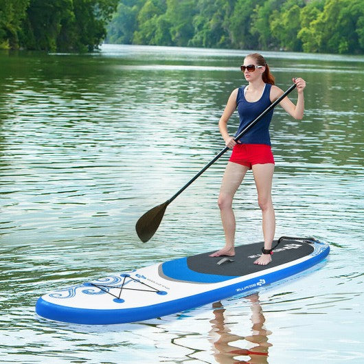 10.6' Inflatable Adjustable Paddle Board with Carry Bag